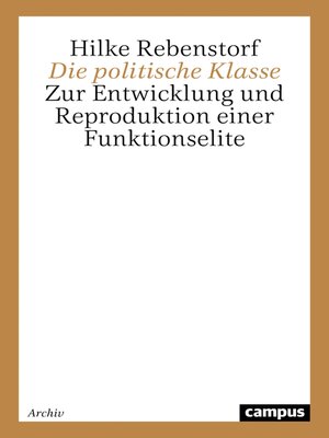 cover image of Die politische Klasse